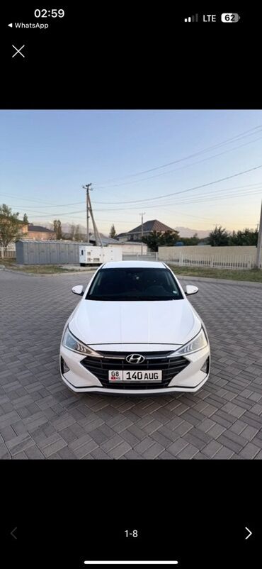 арзан автомат машина: Hyundai Avante: 2019 г., 1.6 л, Автомат, Бензин, Седан