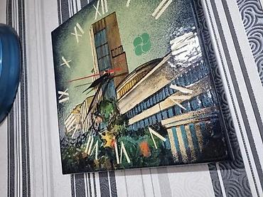 lusteri za dnevnu sobu cena: STARI EMAJL SAT SA MOTIVOM BANOVINA NOVI SAD | Stari emajlirani — 3