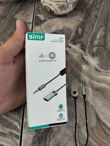 Магнитолы: Simr US1 Wireless Audio Adapter - Avtomobil üçün “Automatic
