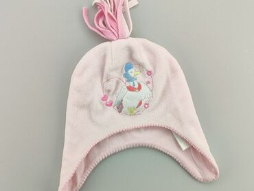 różowa czapka dla dziewczynki: Czapka, stan - Bardzo dobry