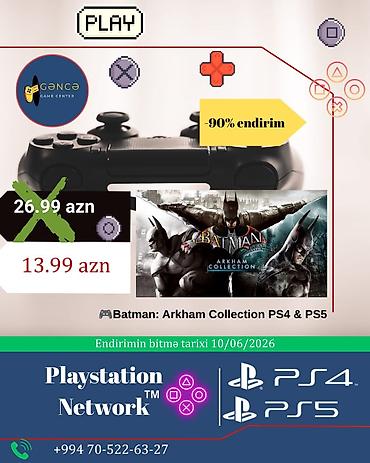 x 5: PlayStation Network üçün rəqəmsal oyunlar – PS4 və PS5 • Grand Theft — 6