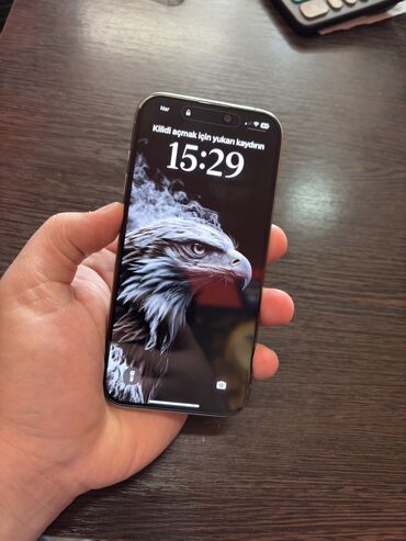 12 telefon: IPhone 15 Pro, 256 GB, Natural Titanium, Face ID