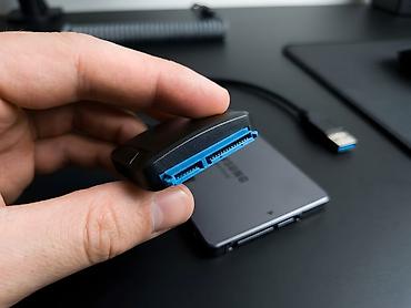 harddisk kabel: SATA III - USB 3.0 Dönüşdürücü Adapter Kabel (SSD / HDD Üçün) – Yüksək — 4