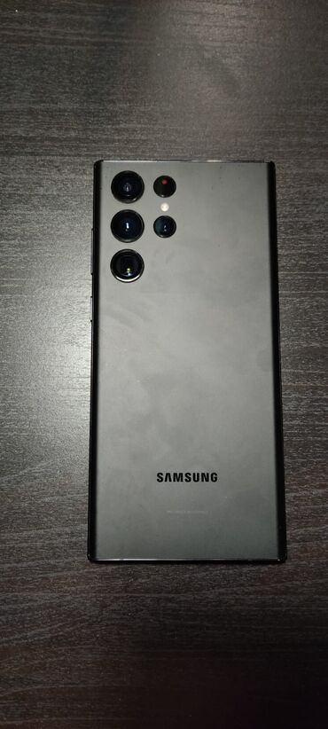 tw8 ultra watch: Samsung Galaxy S22 Ultra, 256 GB, rəng - Qara, Sensor, Barmaq izi, Simsiz şarj
