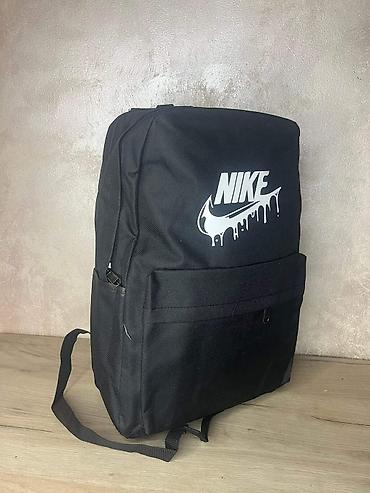 Modni rančevi: Ruksaci – crni, sa brendiranim printom (Calvin Klein, Nike, adidas) - — 13