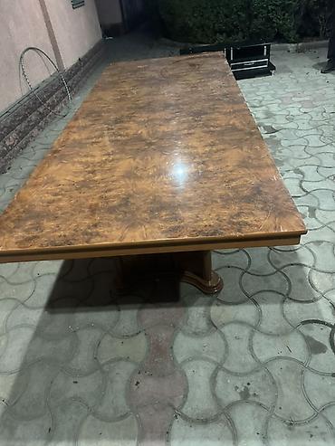 study table: Стол для зала, Б/у, Не раскладной, Прямоугольный — 2