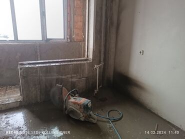 Beton işləri: #Betonkesme #betondeşmə Beton kubik kərpic - dən kəsim deşim — 23