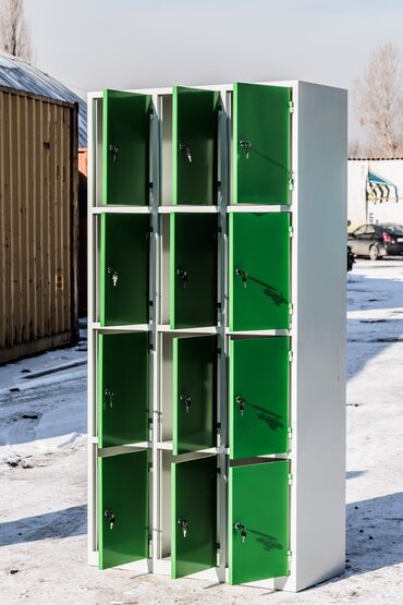 Шкафы для раздевалки: Шкаф для раздевалки, Новый, Другой материал — 6