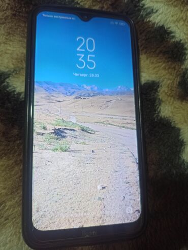 б у телефоны ми: Xiaomi, Redmi 8A, Б/у, 64 ГБ, цвет - Синий, 2 SIM