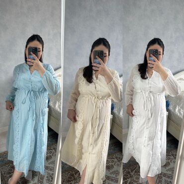 джинсовое платье халат: ПЛАТЬЕ ГИПЮР Ткань:Хб Размер:Стандарт Производство:Пекин Цена:2500