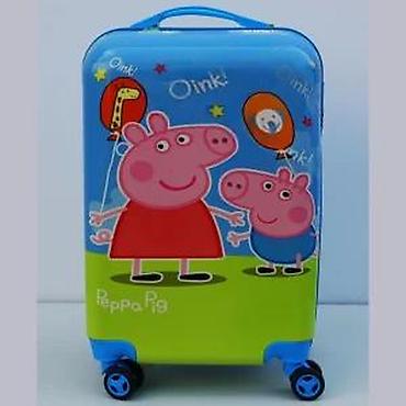Rančevi, torbe i koferi: Dečji kofer sa motivom Pepa Praseta - Tvrda školjka, lagana i — 10
