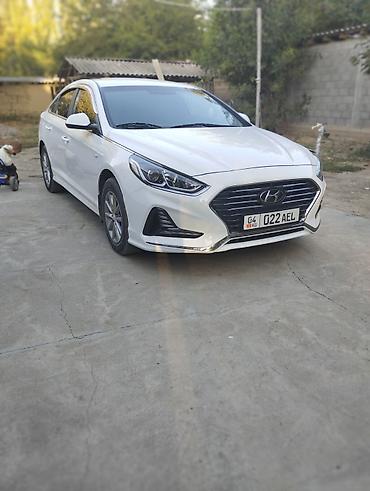 geely monjaro белый: Hyundai Sonata: 2019 г., 2 л, Автомат, Газ, Седан — 2