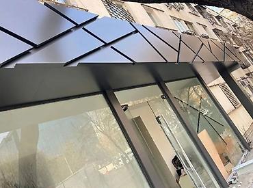 Алюминиевые композитные панели (Алюкобонд): Синий, Дерево, Новый, Гарантия, Бесплатный выезд, Бесплатная доставка — 6