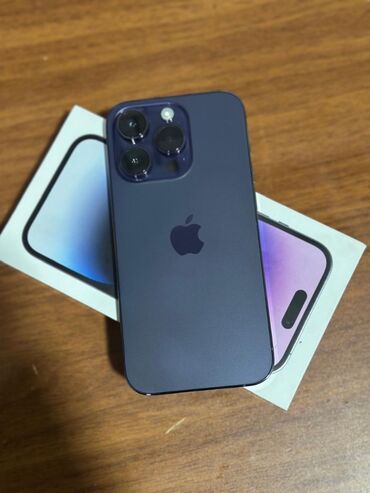 dubayski iphone 14: IPhone 14 Pro, 128 GB, Deep Purple