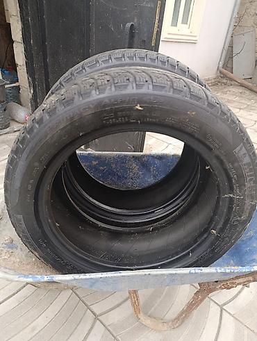 qiş tekeri: İşlənmiş Şin Michelin 195 / 55 / R 16 — 2