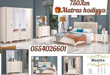 Yataq otağı dəstləri: İkinəfərlik çarpayı, Yeni -da lalafo.az — 3 Yataq otağı dəstləri: İkinəfərlik çarpayı, Yeni — 3