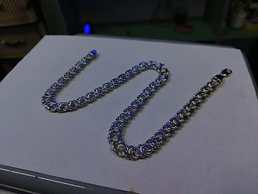 Серебряные цепочки: Серебряная цепь Бисмарк 90 грамм Серебряные Цепи и Браслеты — 12