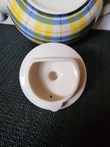 Čajnici: Bokal nov Blue Elaphant,rucno oslikan pa glaziran 80te.god. Nov — 11