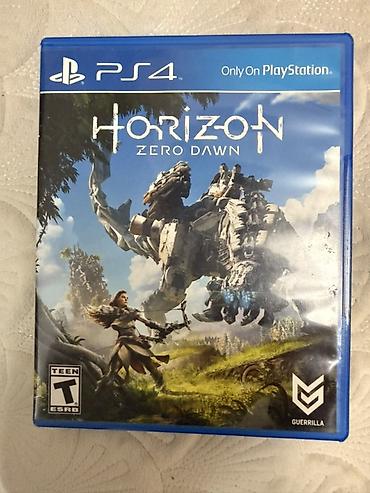 playstation aparatı: Məhsul: Horizon Zero Dawn – PS4 oyun diski (Blu‑ray), rəsmi — 2