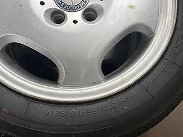 lider disk type 0: Mercedes-Benz orijinal dizayna uyğun 5 deşikli yüngül lehimli disklər — 4
