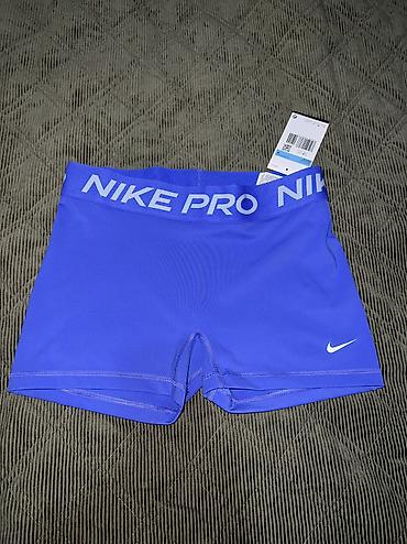 Helanke, biciklistički šortsevi: NIKE PRO Women's Biker Shorts Blue vel. M NOVO
IQ — 5