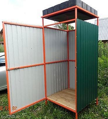 Уличный туалет: Деревянный туалет для дачи и дома. А также имеется в наличии. Будка — 27