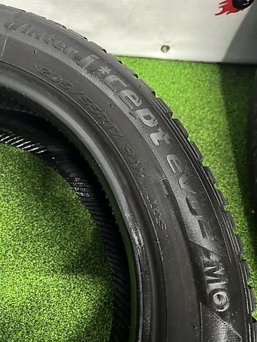 black ice: Шины 205 / 55 / R 17, Зима, Б/у, Комплект, Легковые, Hankook — 6