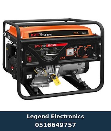 pec satilir: Elan başlığı: DWT GENERATOR BENZİN MEXANİK 5KVA SZ-5500 Elan mətni — 1