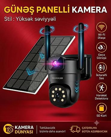 termal kamera: Günəş Paneli ilə Wi-Fi Təhlükəsizlik Kamerası – Cəmi 89 AZN! 🔥 ⚡ ŞOK — 1