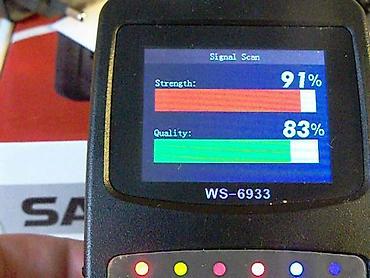 krosna qurasdirilmasi: Satlink WS-6933 HD. Satfinder krosnu qurasdirmaq ucun HD siqnallarida — 3
