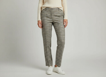 m sara spodnie woskowane: Spodnie materiałowe damskie, rozmiar S