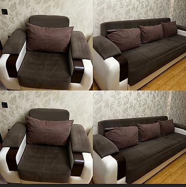 İşlənmiş, Divan, 2 kreslo, Bazalı