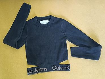 ženski satovi akcija: CK dzemper crop top — 1