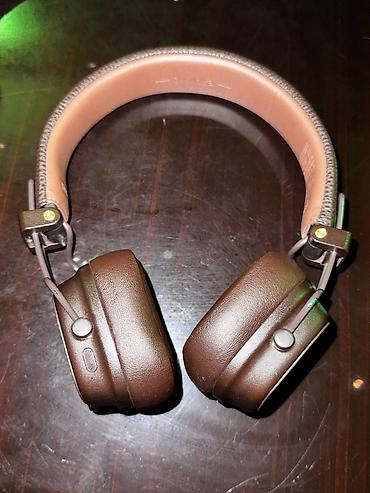 marshall major 5: İşlənmiş Simsiz (Bluetooth) Qulaqcıqlar, Marshall, rəng - Qəhvəyi — 1