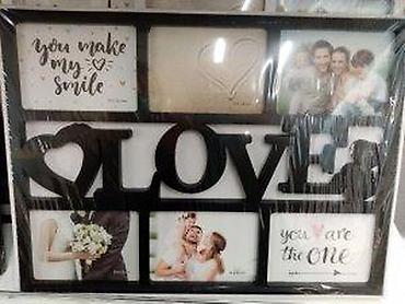 tea pec nova: RAM ZA SLIKE LOVE NOV CRNI I BELI AKCIJA | Cene nisu fiksne — 5