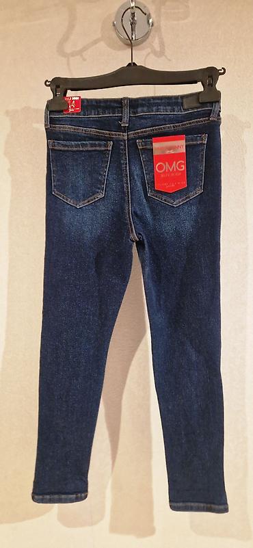 Детская одежда и обувь: Cins şalvarı – OMG Super Slim, High Rise — 3