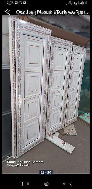 plastik qapi pencere: Plastik Naxışlı Hamam və Balkon Qapıları — 10