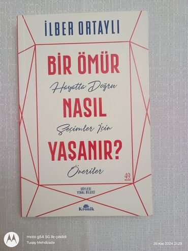 Kitablar, jurnallar, CD, DVD: Bir ömür nasıl yaşanır İlber Ortaylının möhtəşəm kitablarından biri