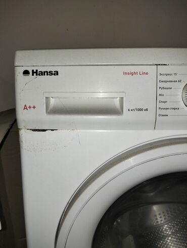 duyu bişirən: Paltaryuyan maşın Hansa, 6 kq, Avtomat, Qurutma var, Kredit yoxdur