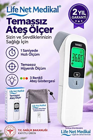 Temassız Ates Ölçer – Life Net Medikal (YASEE) - 1 saniyədə sürətli