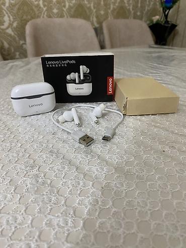 lenovo gm2: Lenovo LivePods simsiz qulaqlıq Xüsusiyyətlər: - TWS dizaynı: hər — 2