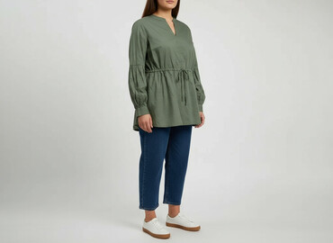 elegancka tunika plus size: Beloved, Tunika damska, rozmiar 2XL