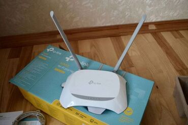 Modemlər və şəbəkə avadanlıqları: Router TP Link yeni kimidir cox az istifade olunub simsiz hette