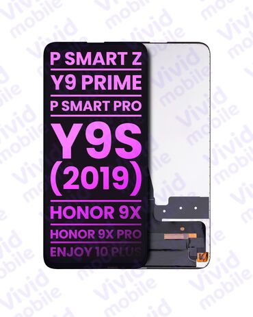 Telefon ekranları: Ekran Huawei P Smart Z / Honor 9X / 9X Premium / Y9 Prime 2019