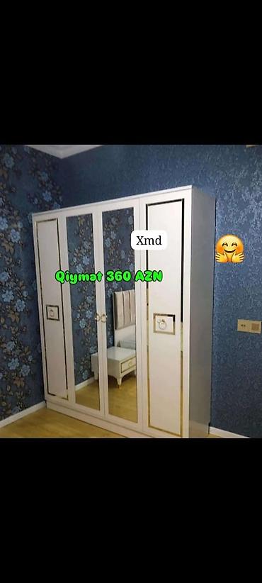 Шкафы: Dolab yeni qarderob paltar dolabı güzgülü — 1