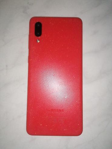 mini tv box android: Samsung Galaxy A02, 8 GB, rəng - Qırmızı, Qırıq — 2