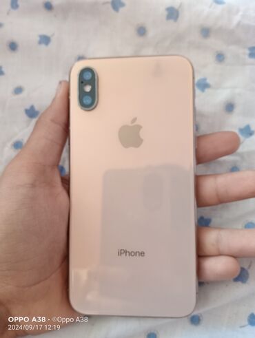 refurbished iphone azerbaycan: IPhone X, 64 GB, Qızılı, Face ID