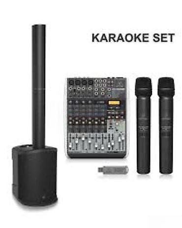 mikrofon satisi: Karaoke set "Behringer"Behringer Karaoke Set – ev karaoke partiyaları — 1