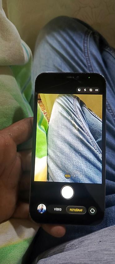 Apple iPhone: IPhone 12 Pro, 128 GB, Mavi, Qırıq — 12