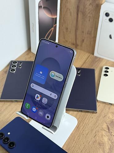 iphone 2 sim: Samsung Galaxy S25, Б/у, 256 ГБ, цвет - Серый, 1 SIM, eSIM — 4